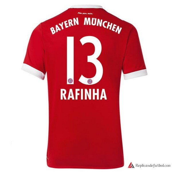 Camiseta Bayern Munich Primera equipación Rafinha 2017-2018
